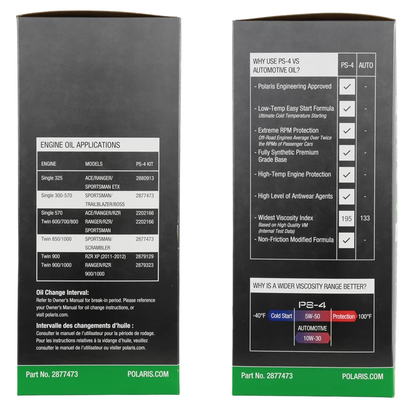 OIL CHANGE KIT (2877473) – SPORTSMAN